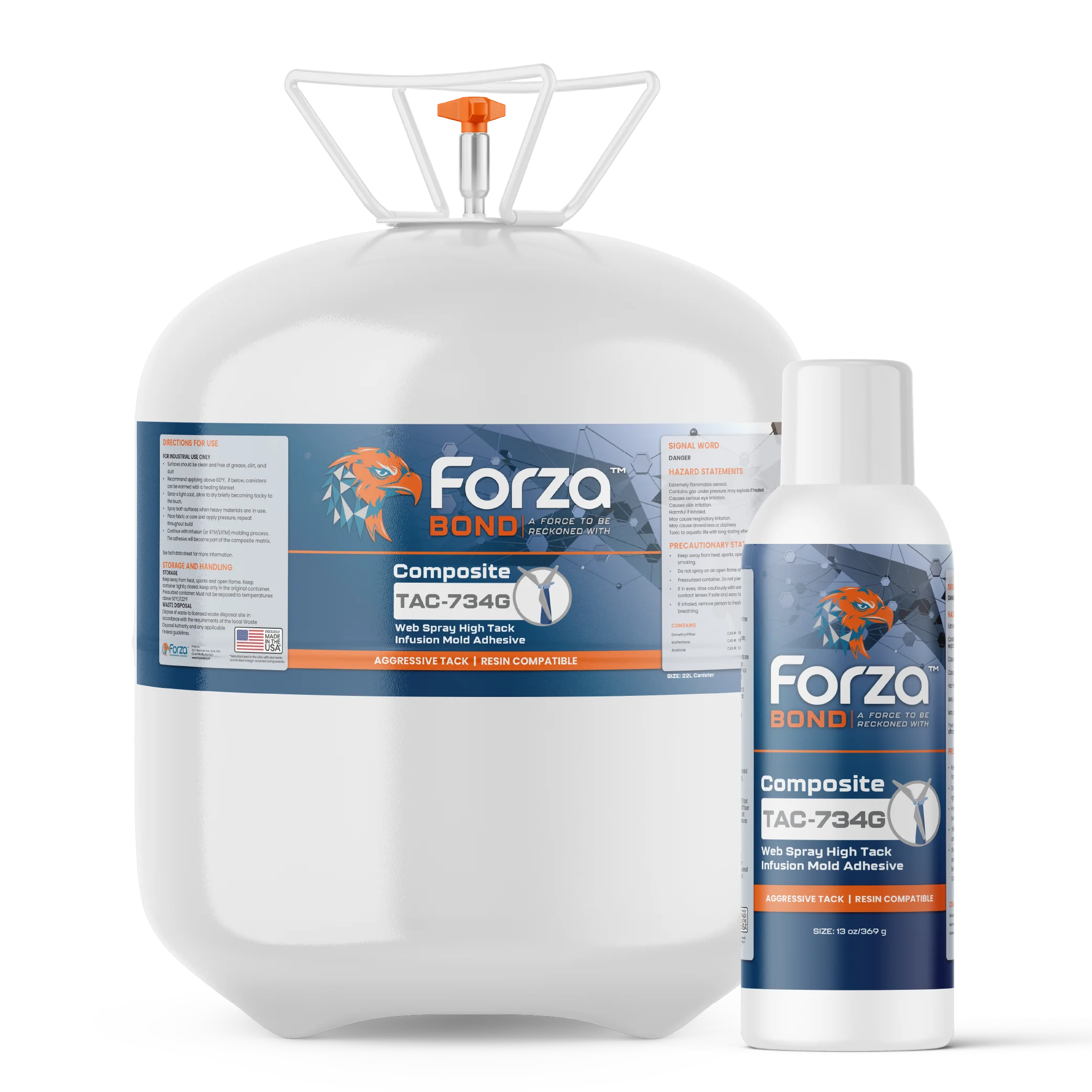 TAC-734G - WEB SPRAY HIGH TACK INFUSION MOLDING ADHESIVE